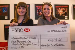 Charity Cheque Presentation 2016